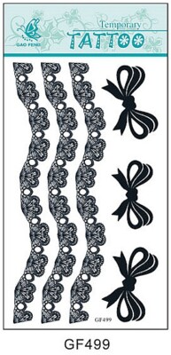 Tribal Armband Long Chain & Lock Bow Dragon Waterproof Temporary Body Tattoo | eBay Tribal Armband Long Chain & Lock Bow Dragon Waterproof Temporary Body Tattoo | eBay