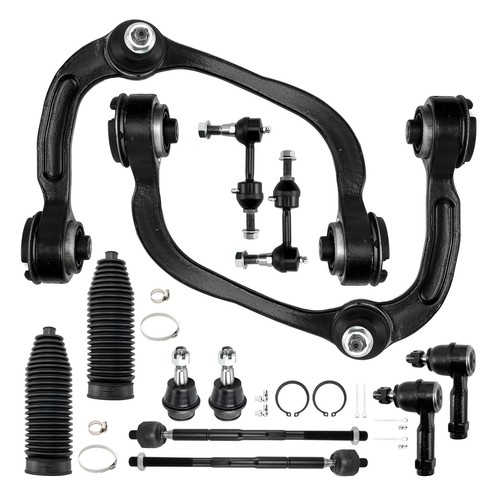 1999 F-250 Ball Joints Front Upper Control Arm & Tie Rod Kit For - Foto 2