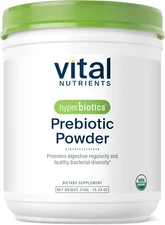 Vital Nutrients Organic Prebiotic Powder | Vegan Soluble Fiber Supplement Pow...