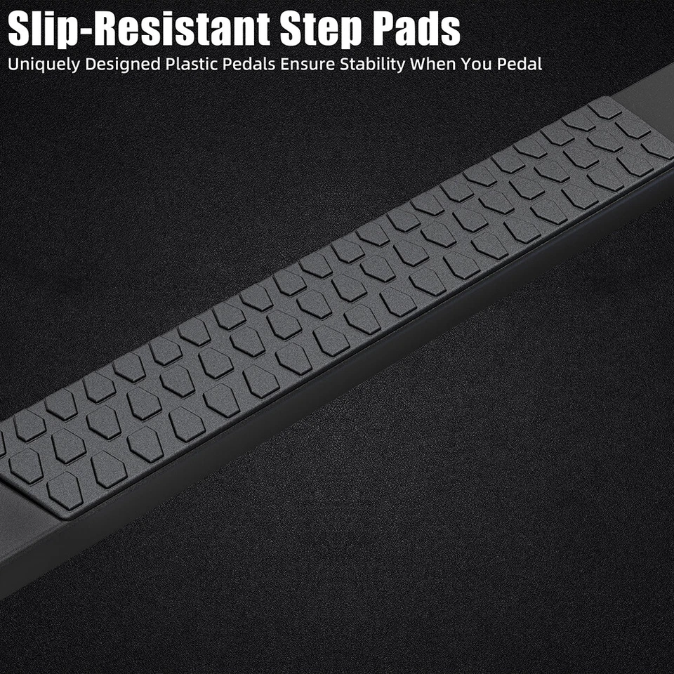 跑步板适用于 07 - 19 Silverado Sierra 1500 2500/3500HD 扩展驾驶室踏板 — 第 3/4 张图片