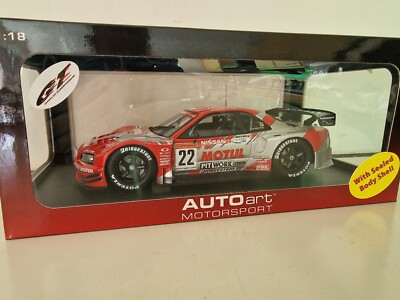 AUTOart 80376 2003 JGTC GT500 #22 Motul Pitwork Nissan Skyline R34 GTR Brand New