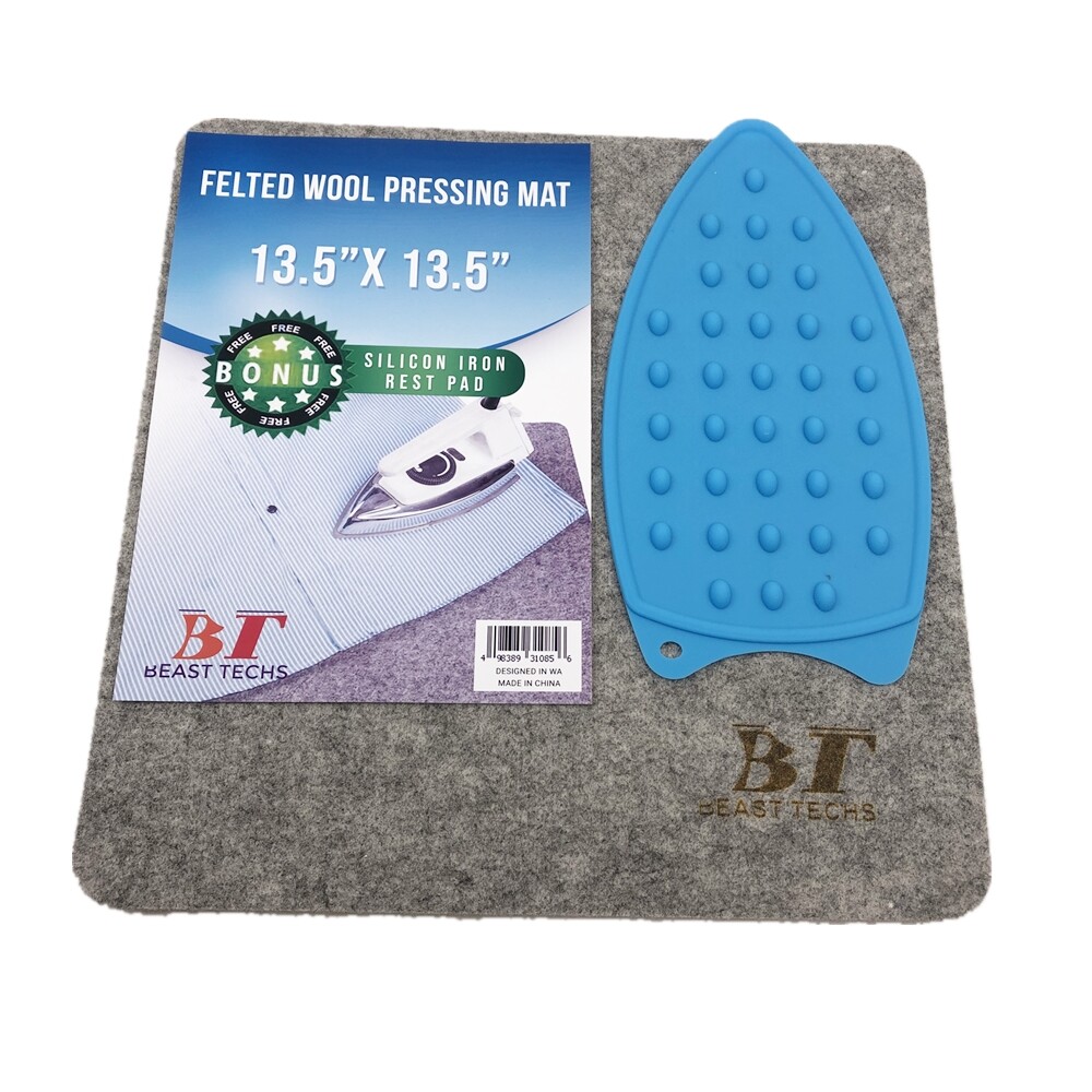 Beasttechs "13.5 X 13.5" Wool ironing pressing mat Wool Quilting