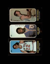 1971 Topps Trios Stickers Basketball #10-11-12 Dave DeBusschere/Bob Lanier/Tom V