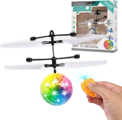Fliegender Ball, Flying Ball Toys, Flying Orb Ball Mit RGB Licht, Fliegende Kuge