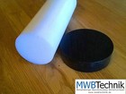 POM C Natur Ø 60 mm Rundmaterial Ronden Scheiben Kunststoff Stab Stange Plastik