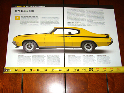 1970 BUICK GSX ORIGINAL 2018 ARTICLE | eBay