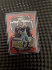 2021 Panini Prizm - Rookie Simi Fehoko #371 Red Shimmer Prizm Autographs /35 