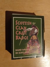 Pewter Scottish Clan Crest Badge Campbell Hand Wrought Scotland