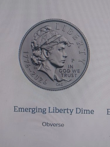 2026-P&D Emerging Liberty Dimes Uncirculated B U... This Is A Pre Sale Item