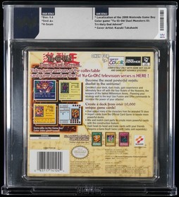 Yu-Gi-Oh! Dark Duel Stories Sealed WATA PSA 9.6 A+ Gameboy Color GBC NOT VGA CGC