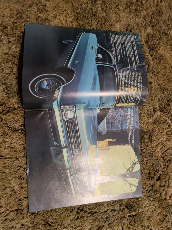 Folleto Plymouth Fury 1969 nuevo de Lote Antiguo Mopar Foto 3 de 4