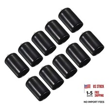 Pool Tip Cover, Billiard Cue Tip Protector Rubber Pool Cue Tips 13mm Black