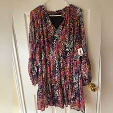 VINCE CAMUTO Dress XL NWT Floral $79