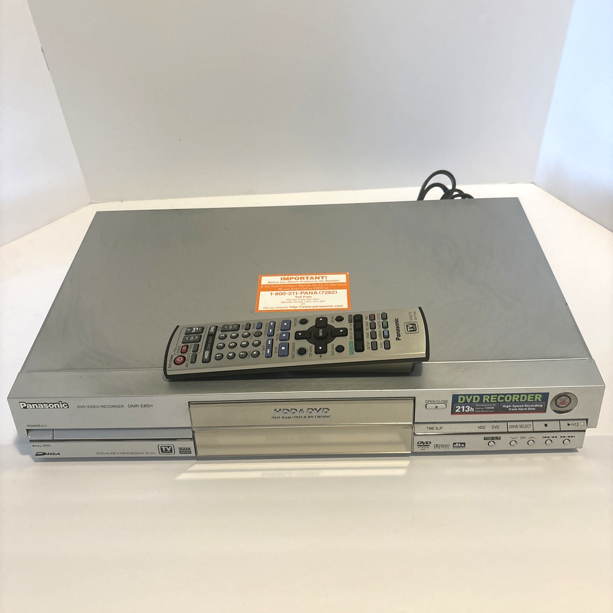 Panasonic DIGA DMR-E85H HDD&DVDレコーダー 【公式通販】