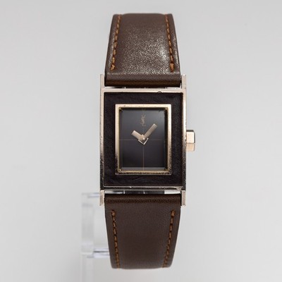 Yves Saint Laurent YSL Manual Vintage Ladies Brown Cocktail Mini