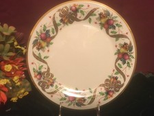 Lenox Holiday Tartan Dinner Plate NEW with tags USA first quality ivory color