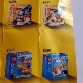 LEGO 8399 Space Police K-9 Bot Instructions Manual Booklet 2009 Advertisement