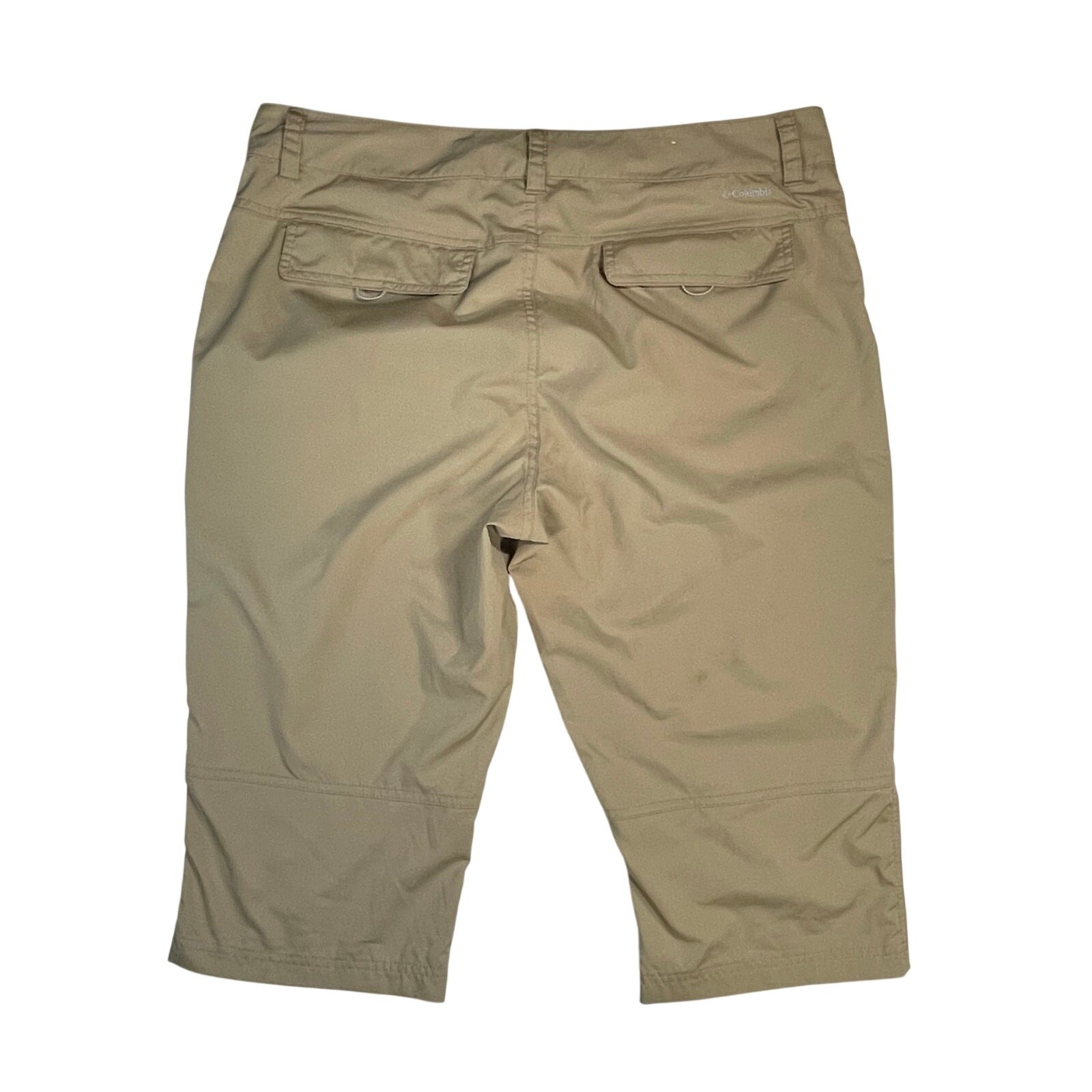 Columbia Womens 14 Omni-Shield Utility Crop Hiking Pants Khaki Outdoor Gorpcore thumbnail 8