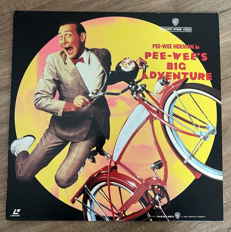 Pee-Wee Herman Pee - Wee's Big Adventures Laserdisc Japan Version