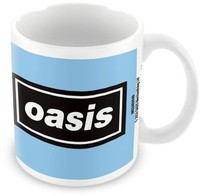 Gadget - Oasis (Logo Blue) White Pod Mug -D- Pyramid