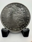 💎1878-S $1 Morgan Silver Dollar BU, Amazing Luster, Higher Grade, 7TF 90%
