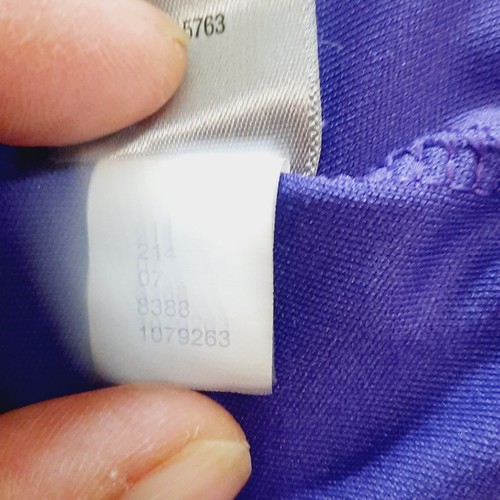 Champion Womens Medium Purple V-neck Athletic Tank Top - Picture 9 of 12