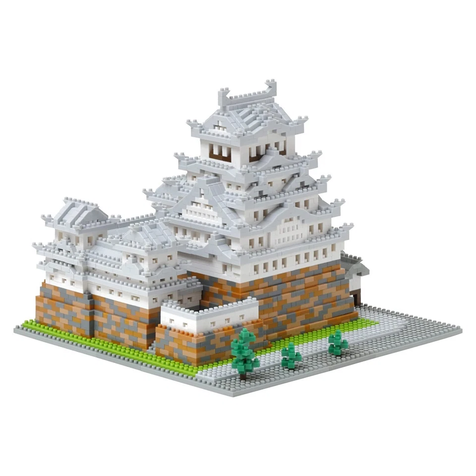 Kawada Nanoblock Himeji Castle Deluxe Edition NB-051 - Image 3 of 4