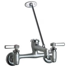 Chicago Faucet 897-Mprcf Hot And Cold Water Sink Faucet - Master, Pk8
