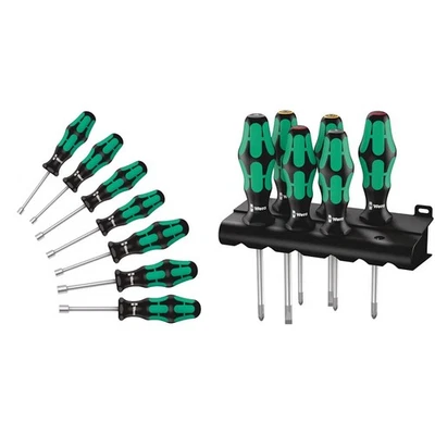 Wera Steckschlüssel-Schraubendrehersatz 395 HO/7 SM, 7-teilig, 05029510001 Singl - Bild 1 von 4
