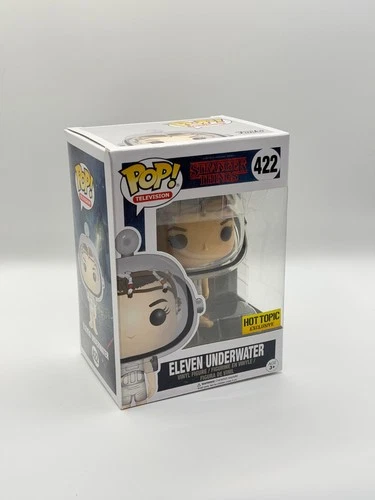 Funko Pop Stranger Things Eleven Underwater #422 Hot Topic Exclusive + Protector