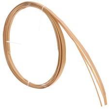 4Rolls Flat Rattan Strips for Rustic Wedding Decor and Basket Making Supplies
