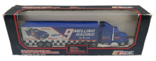 Bill Elliott Melling Racing team transporter, Racing Champions 1991 New Box Worn