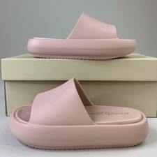 Beach Slides By J/Slides Women  s Pink Eva Squish Beach Sandals Multiple Sizes