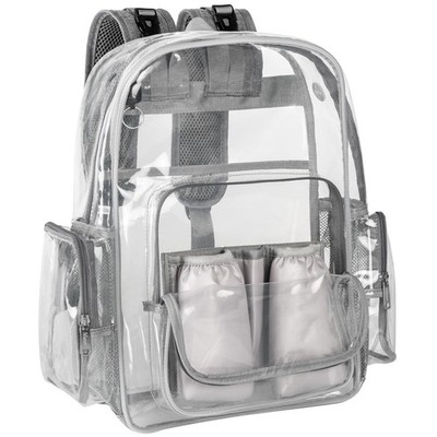 Diaper Bag Backpack, Clear Baby Bag Heavy Duty Transparent Backpack for Girls...