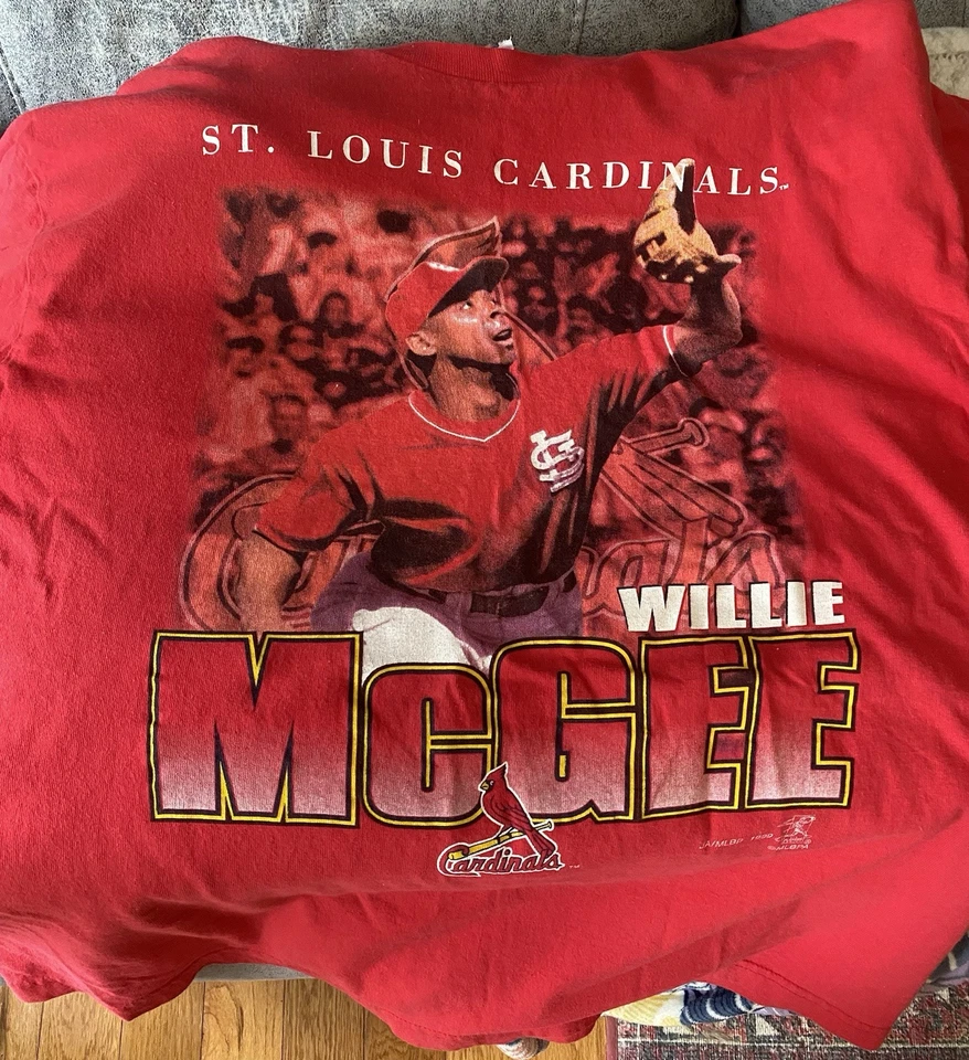 1999 St. Louis Cardinals Wille McGee T-Shirt Men’s XL Excellent Condition - Image 2 of 4