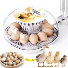 Incubators for Hatching Eggs, Egg Incubator with Automatic Egg Turning and Humid