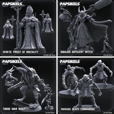 Papsikels Heretical Starter Warband | Crusade Compatible | 11 Miniatures