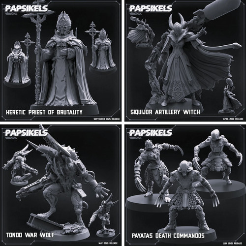 Papsikels Heretical Starter Warband | Crusade Compatible | 11 Miniatures