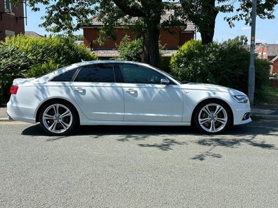 Audi S6 2014 Audi S6 4.0 TFSI V8 Quattro, Glacier White | Carbon Interior | 68k 2014