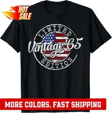 Vintage 1965 60th Birthday Gifts For Men Women 60 Year Old T-Shirt