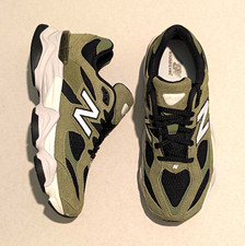 New Balance 9060 GS Olive Black Green GC9060JO UK 5.5
