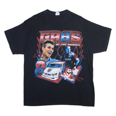 PORT & COMPANY Racing Herren T-Shirt Schwarz XL
