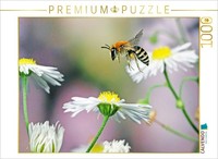 Calvendo Puzzle Bees And Flowers | 1000 Pieces, Finished Size 25.2 × 18.9 In (64