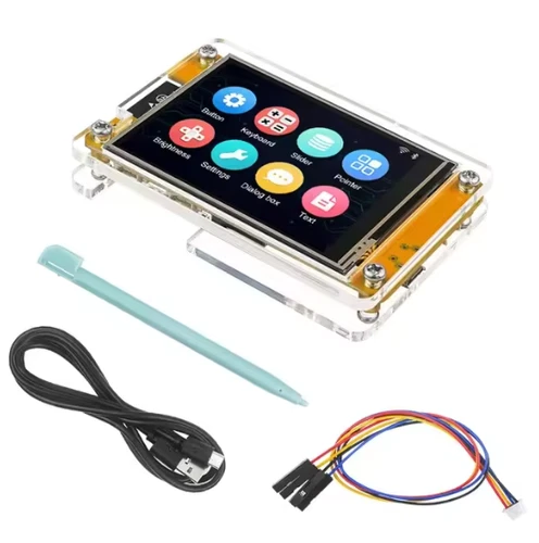 ESP32-2432S028 MCU 2,8-Zoll-Smart-Display LVGL WIFI Bluetooth Touch mit Gehäuse