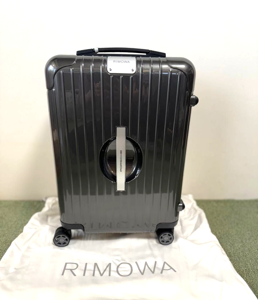 Rimowa Porsche 32L Agate Gray 4-wheels Carry Case Suitcase Unused