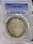 1902 O  US Morgan Silver Dollar $1 PCGS MS64 Original Toning