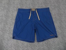 Patagonia Board Shorts Mens 38 No Lining Drawstring Blue