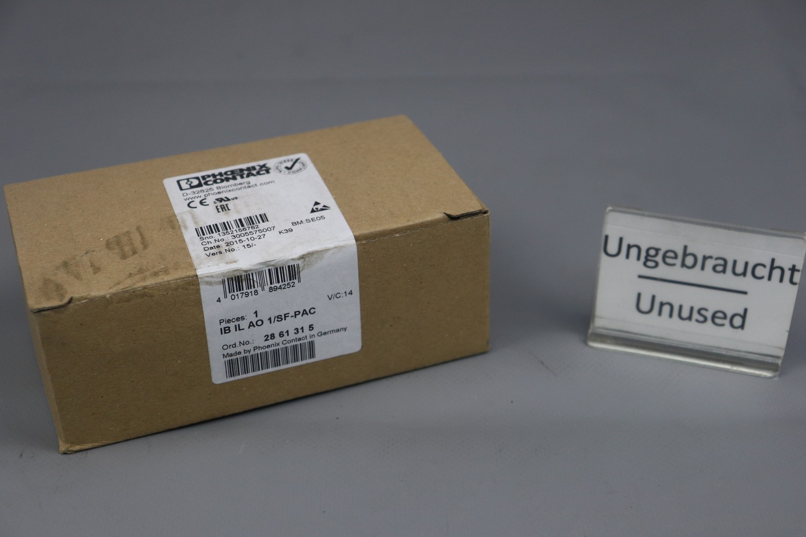 Módulo Analógico Sellado Phoenix Contact IB IL AO 1/SF-PAC 2861315