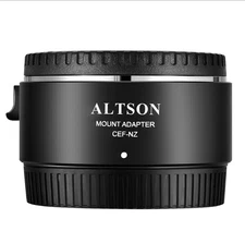 Altson CEF-NZ EF-Z Mount Adapter for EF Lens to Nikon Z Mount Z6 Z7 Z50 Camera