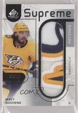2022-23 Upper Deck SP Game Used Supreme 3/15 Matt Duchene #SP-MD Patch 2d8